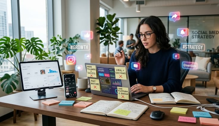Social Media Management in Digital Marketing Agency